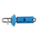 5 pieces Splash Down Fishing Bait Clip Lure Hook Extractor Release Clip Blue
