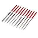 10Pcs Guitar Violin Zither Diamond File Needle Handle Files Instrument DIY