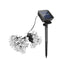 7 Meters 50 Led Solar Power Fairy String Lights Blossom Flower Lamp WaterproJ8P9