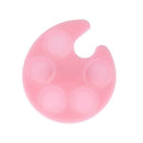Minicart Nail Art Palette Plastic Drawing Tray Mini Finger Ring Pigment Hol
