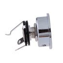 Electric Guitar Chrome Socket Jack Plate Holder for 6.35mm Plug Electrosocket