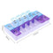 7 Days 14 Grids Pill Box Organizer Medicine Container Holder Week Storage Tablet