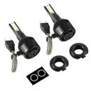 H7 Led Cob Headlight Bulb 110W 12000Lm 6000K Super Bright High Power Black