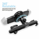 Rotary Tablet iPad Bracket Car Rear Seat Pillow Stand Support Car Phone Holder
