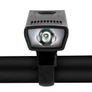 Bike Front Light USB Recharge 4Mode Bicycle Headlight Flashlight (Black)