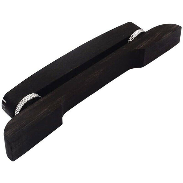 Guitar Parts Ebony Bridge Adjustable Height for Jazz Guitar Accessories