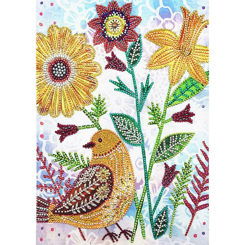 5D DIY Special Shaped Diamond Painting Bird Cross Stitch Mosaic Craft Kits