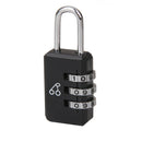 Combination Security Cabinet Suitcase Luggage Bag Code Padlock Lock Black