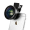 2 in 1 photography kits 0.45x Wide Angle Lens&12.5x Macro Lens for Mobile phone
