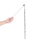 Funny White Leopard Stripes Cat Stick Kitten Rod Teaser Wand Pet Cat Toys