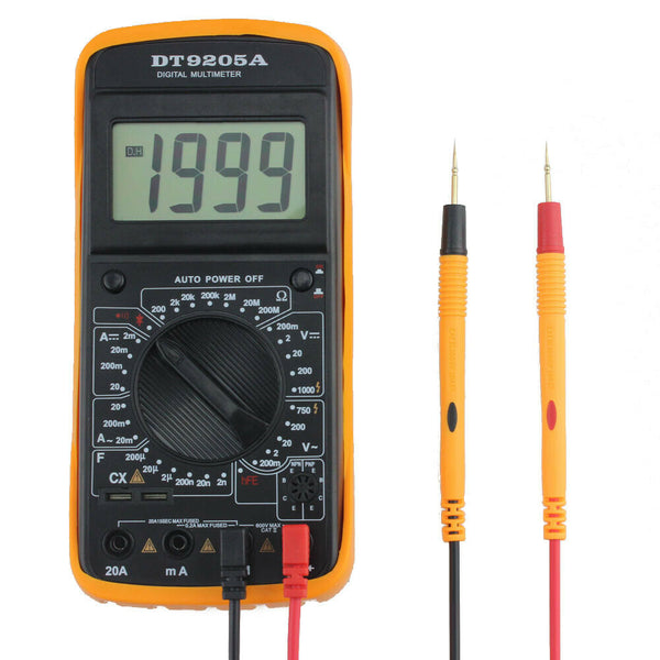 Digital AC/DC LCD Display Professional Electric Handheld Tester Multimeter