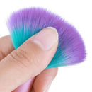 Monja Acrylic Dot Handle Nail Art Soft Dust Cleaning Brush Uv Gel Powder Se