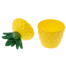 Novelty Tropical Pineapple Drinking Cup with Straw Luau Party Decor Supplies