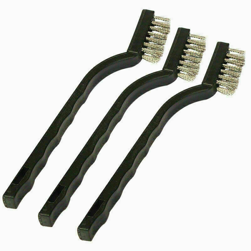 1Pc Steel Brush Small Cleaning Brushes Wire Rust Sparks Scrub 180mm H0O7 U J7C0