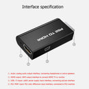 For PS2 to HDMI Video Converter Adapter with 3.5mm Audio Output for HDTV PC