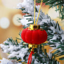 30Pcs/Set Lantern Spring Festival New Year Traditional Chinese Red Hanging OZ