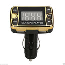MP3 Player Wireless FM Transmitter Modulator Car Kit USB SD TF MMC LCD Remote