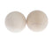 2x Hardwood Balls Solid Natural Beech Wooden Balls Beads Crafts Making 70mm