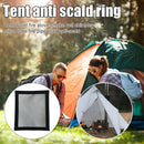 Camping Tent Wood Fire Stove Chimney Stove Tube Fire Anti-scalding Ring