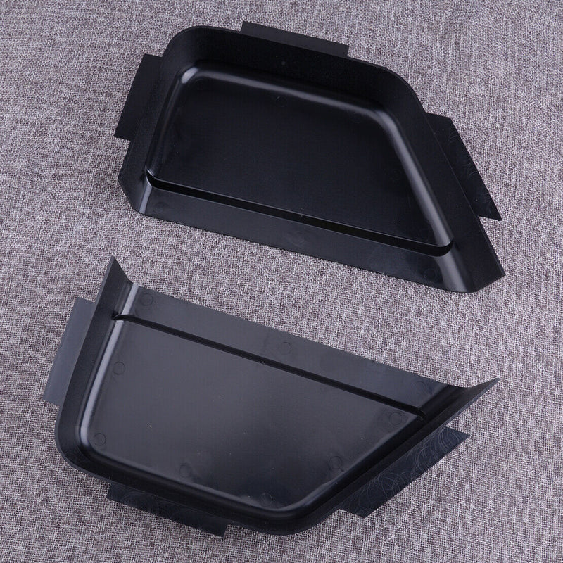 2Pc Car Rear Door Net Pocket Storage Box Tray Fit For Jeep Wrangler JK 2011-2017