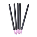 5pcs/lot nail art quartz scrubs stone cuticle remover stick pen polish .-J Gw