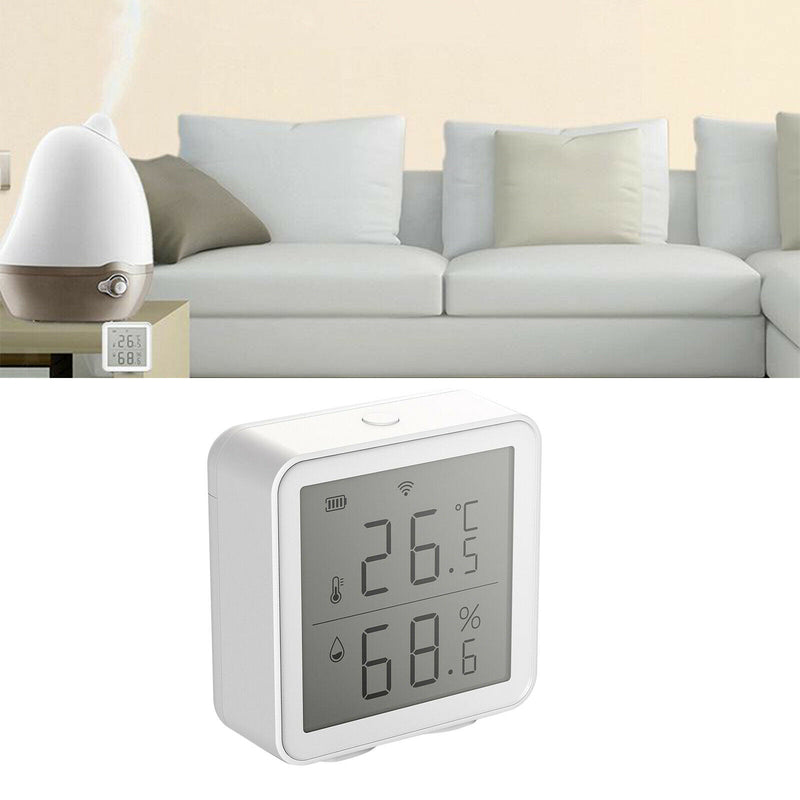 Home Room Temperature Humidity Monitor Wifi Smart Thermometer Digital Lcd