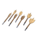 Premium Drill Bit Set,Home Tool Kit, 7Pcs Flat Drills Set,Metric Spade Padd