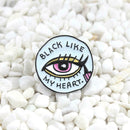 Novelty Letters Eyes Pins Brooch Cute Backpack Lapel Badges Jewelry Gift