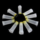 10 Set Beekeeping Rearing Cup Kit Bee Queen Cages Roller Beekeeper Equipmen J4K6