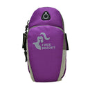 Sports Running Jogging Gym Armband Bag Case Cover Holder(purple) A