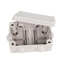 Waterproof ABS White Electronics Project Box Enclosure 4.72x 3.15x 1.97inch