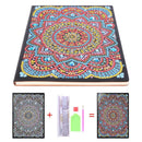 DIY Mandala Special Shaped Diamond Painting 50 Pages A5 Sketchbook Notebook