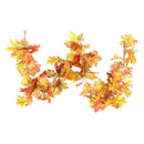 Artificial Maple Leaf Garland Thanksgiving Home Wedding Fireplace Party Decor
