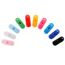 10pcs Baby Multicolor Pacifier Clip Holder Soother Dummy Chain Ribbon Clip