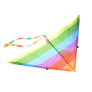 1PC Rainbow Kite Outdoor Baby Toys For Kids Kites without Control Bar and LineM&