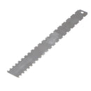 Stainless steel guitar notched ruler gauge tool for fingerboard fretboaME