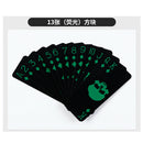 High Quality Plastic New Poker Size Playing Cards 1PC Mini Blue + Green