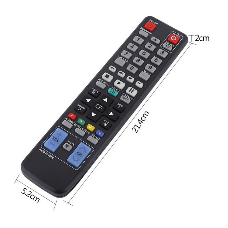 Replaced Remote Control For AK59-00104R BD-C6500 BD-C5500 Blu-ray DVD Player FT