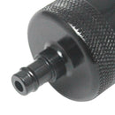 8mm Petrol Gas Fuel Filter Cleaner for Motorcycle Pit Dirt Bike ATV (Black)