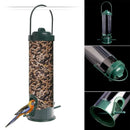 Pet Hanging Wild Bird Feeder Seed Container Hanger Garden Outdoor Feeding