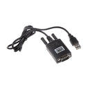 USB 2.0 To RS-232 DB9 9 Pin Serial Port Adapter Windows95/98/2000/XP OS8/OS9