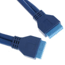 50cm 19Pin Female to USB 3.1 Type C Adapter Cable w/ PCI Profile Bracket