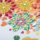5D DIY Special Shaped Diamond Painting Colorful Tree Cross Stitch Embroider