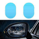 2X Car Rearview Mirror Glass Film Waterproof Anti-Fog Window Membrane J1O3 R4F9