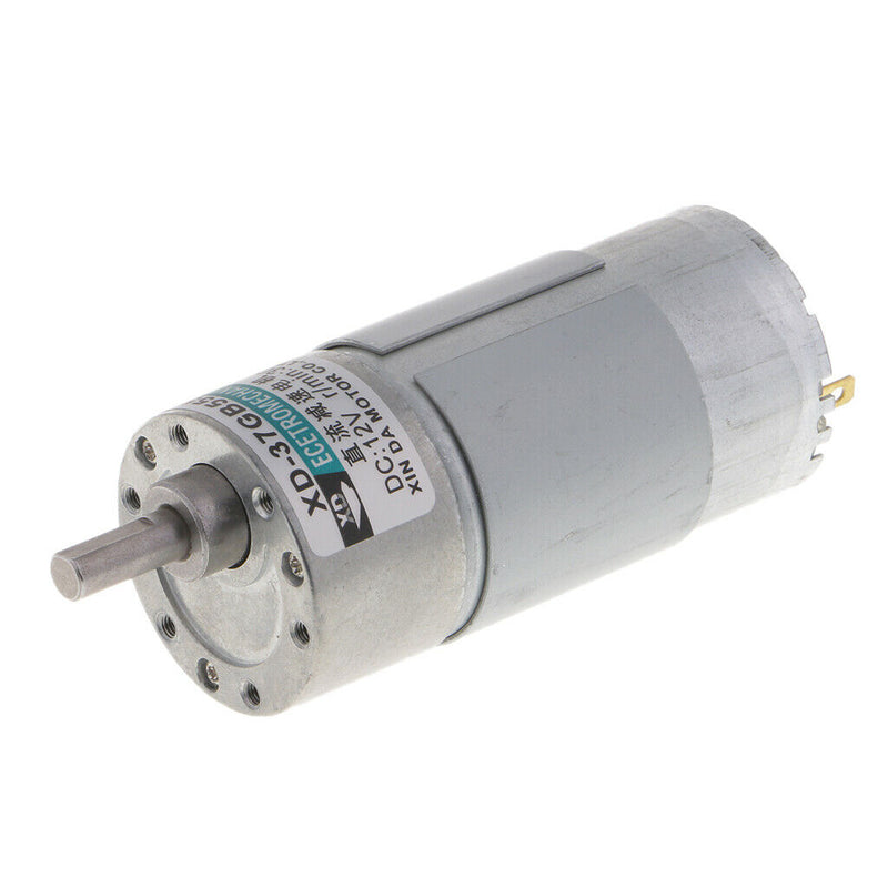 MagiDeal 15W 300RPM Micro Brush DC Motor 12V CW/CCW Brushed Geared Motor