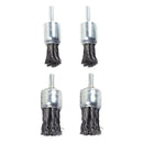 4pcs Twist Knot Wire End Brush Knot Wire End Brush Twist Knot Construction