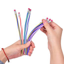 Hethrone 6x Colorful Magic Bendy Flexible Soft Pencil with Eraser pencils- OZ