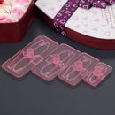 4pcs Bow Cake Mould Decor Mold Icing Cookie Fondant Embosser h h