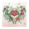 5D DIY Special Shaped Diamond Painting Heart Cross Stitch Mosaic Craft Kits