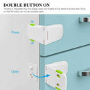 Cabinet Lock Child Protection,4 Child Lock Baby Proof Drawer Lock without T